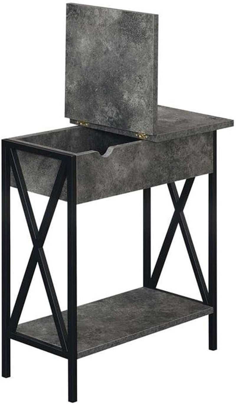 Modern Farmhouse Nightstand with 2 Rattan Drawers