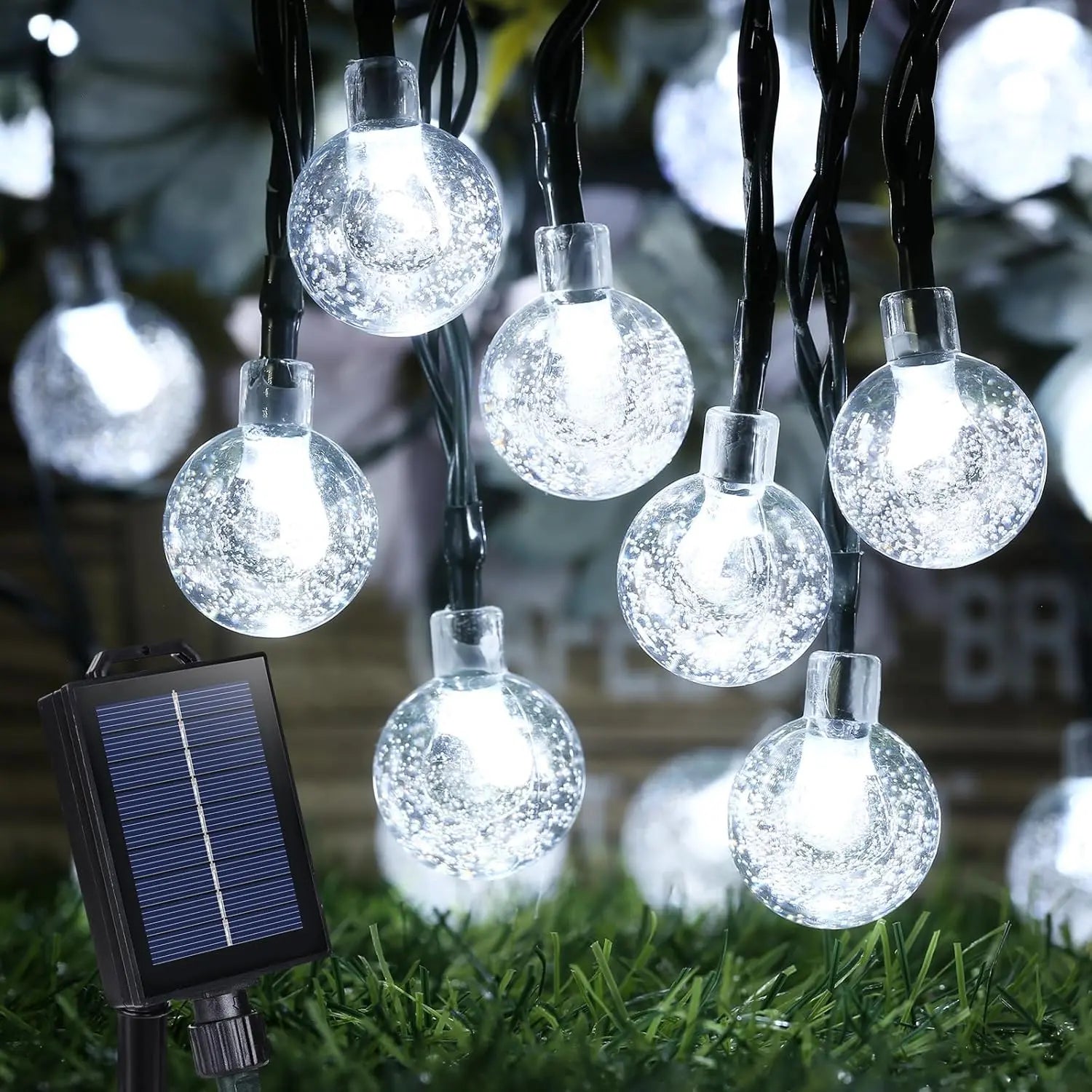 Solar Globe String Lights for Outdoor Magic