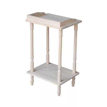 Unfinished End Table
