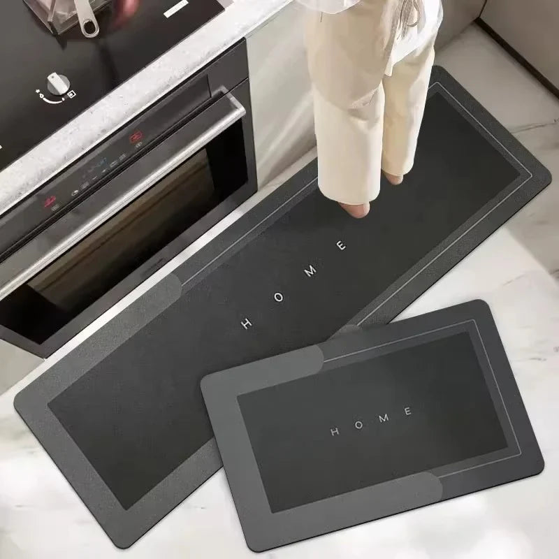 Premium Quick-Dry Non-Slip Kitchen Mat 2 sets.