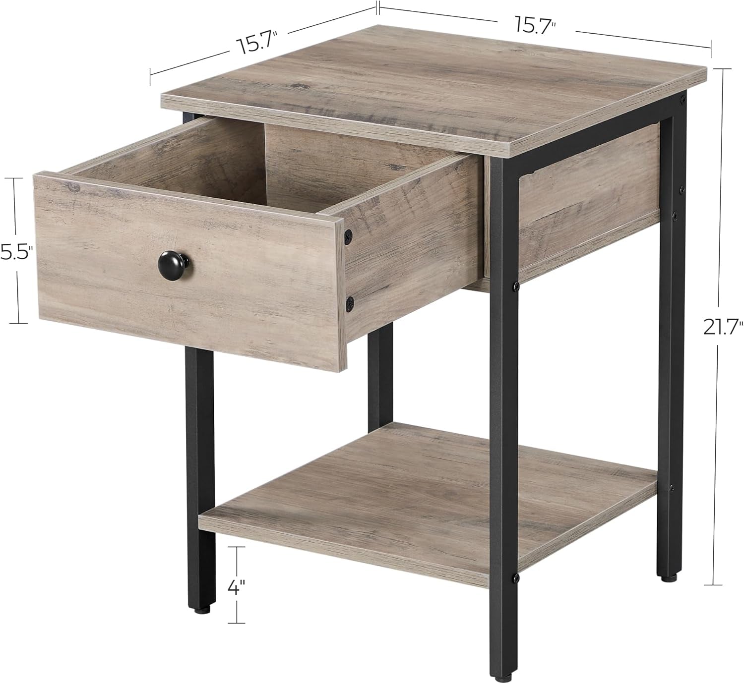 Modern Farmhouse Coffee Table with Storage