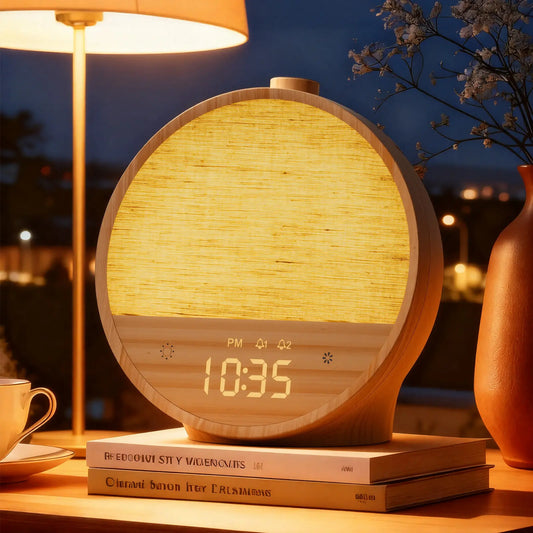 Sunrise Alarm Clock with Ambient Light & White Noise