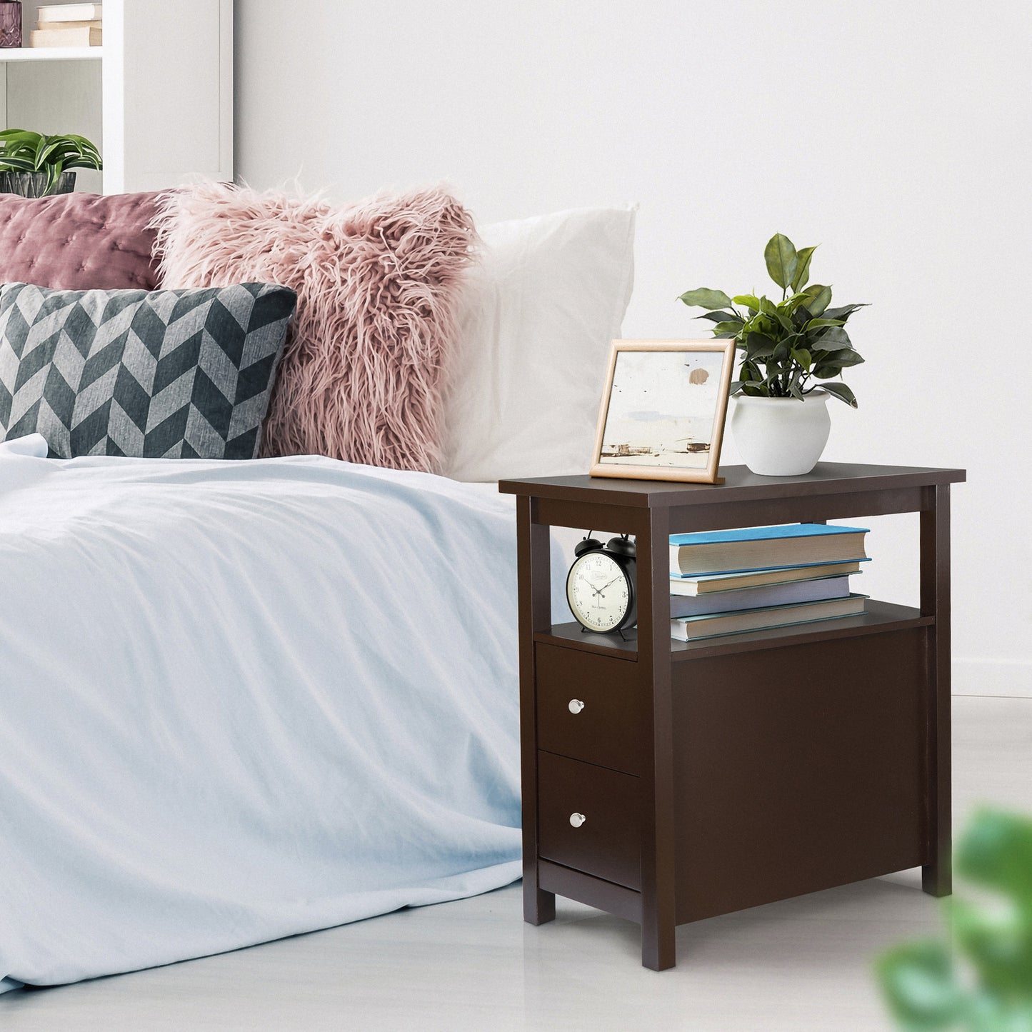 Modern Lift-Top Coffee Table with Storage Shelf