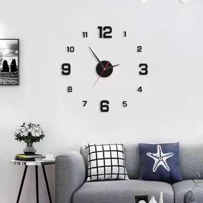 Modern 3D Wall Clock for Stylish Interiors 