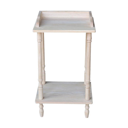 Unfinished End Table
