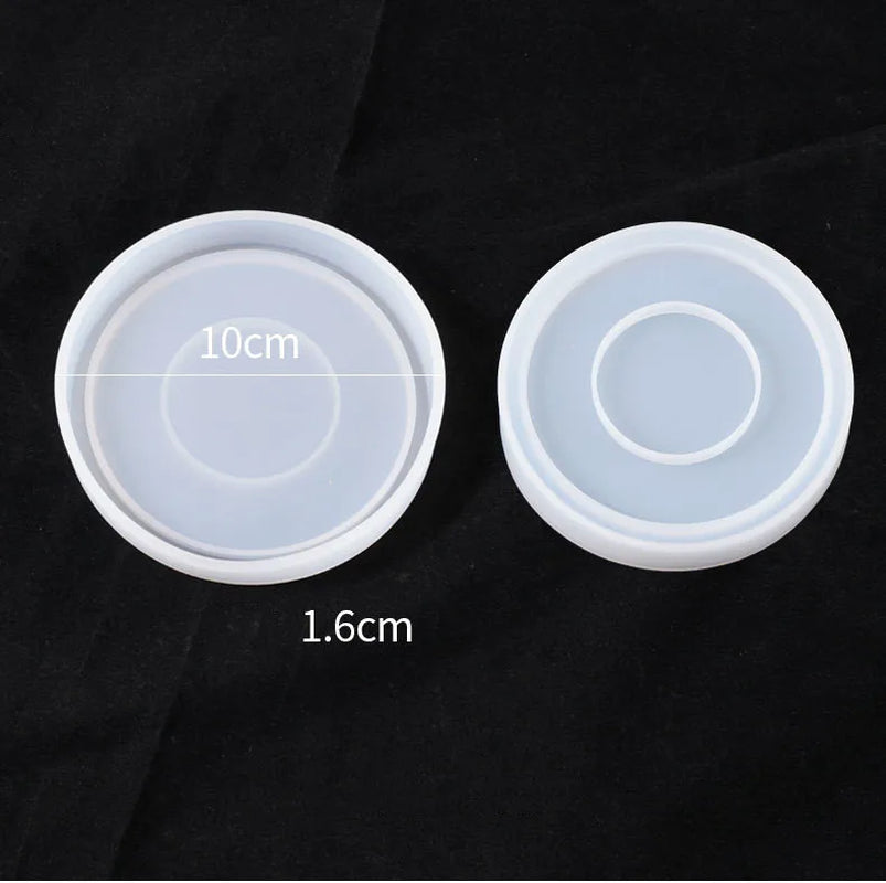 DIY Gardening Flowerpot Silicone Mold Home Gardening Plaster Flowerpot Concrete Candle Jar Jewelry Storage Box Production