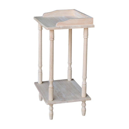 Unfinished End Table
