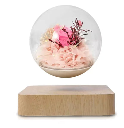 Levitating Air Bonsai Pot Rotation Flower Pot Planters Magnetic Suspension Floating Pot Potted Plant Home without Plants